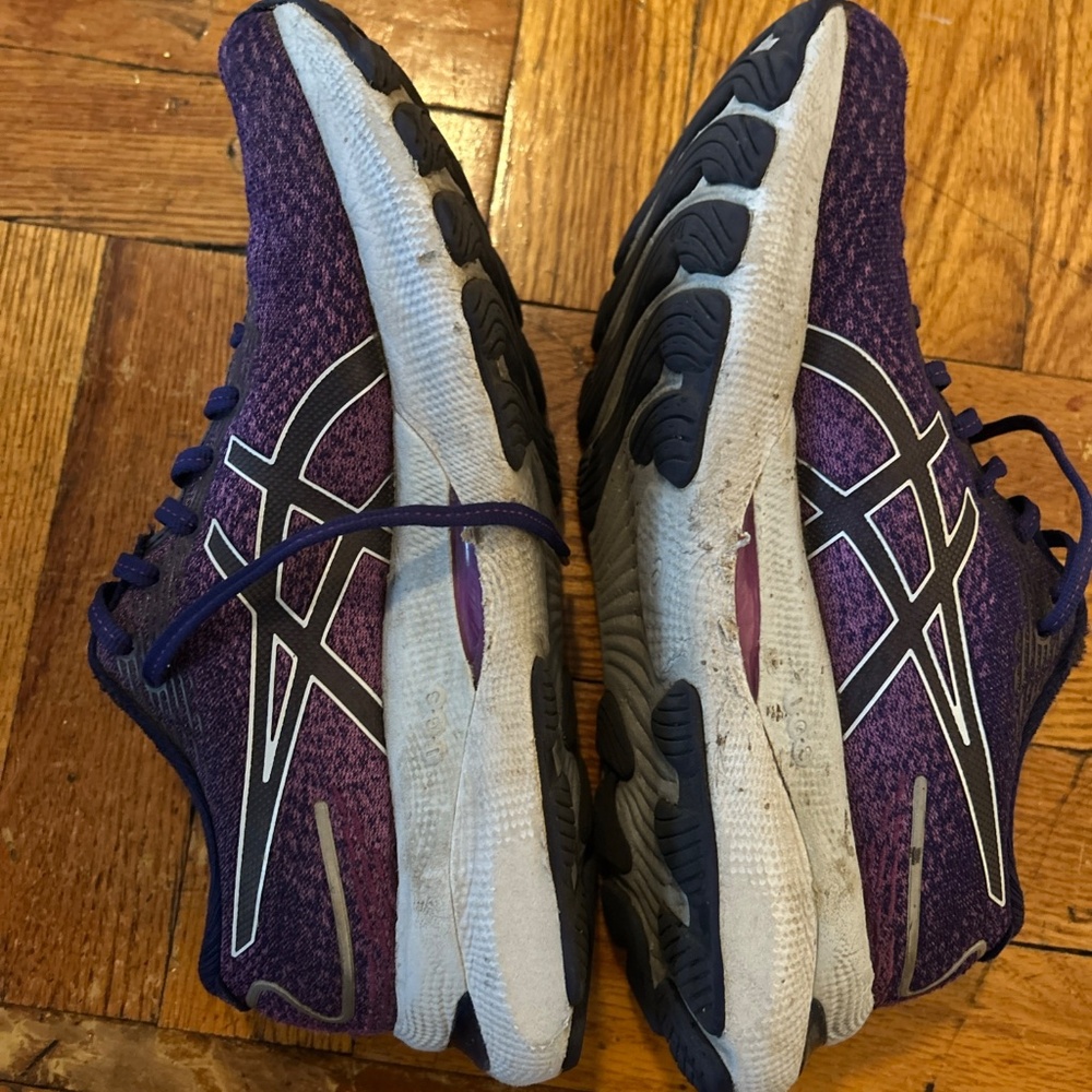 ASICS GEL-Nimbus 24 Woman's Orchid Soft Sky  Purple Size US 8 - Picture 4 of 5